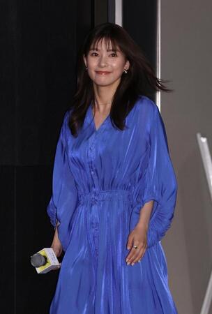 　舞台あいさつに登場した芳根京子（撮影・佐々木彰尚）