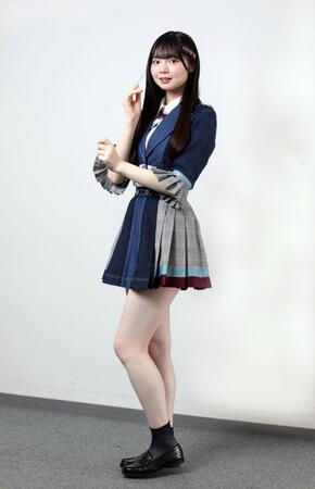 　ＡＫＢ４８・大賀彩姫（撮影・金田祐二）