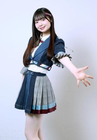 　ＡＫＢ４８・大賀彩姫（撮影・金田祐二）