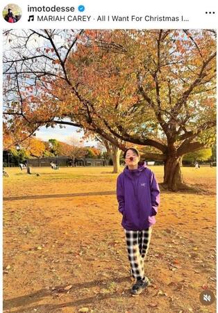 イモトアヤコのインスタグラム＠ｉｍｏｔｏｄｅｓｓｅから