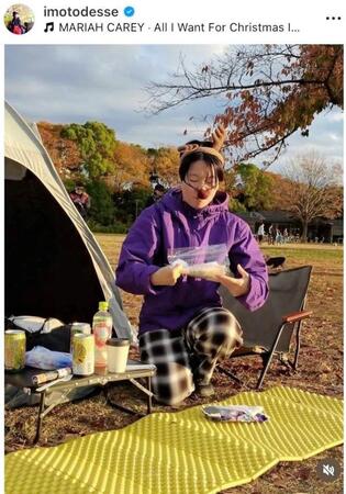 イモトアヤコのインスタグラム＠ｉｍｏｔｏｄｅｓｓｅから