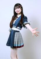 　ＡＫＢ４８・大賀彩姫（撮影・金田祐二）