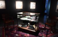 　ジョニー・デップ没入型アート展に展示された作品（撮影・開出牧）