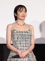 　舞台あいさつに登場した森田望智（撮影・佐々木彰尚）