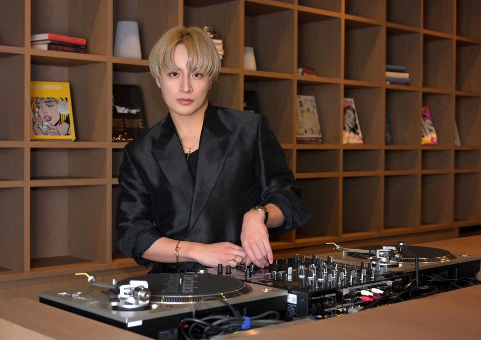 　グループ活動にＤＪ・俳優業とマルチな才能を発揮するＧＥＮＥＲＡＴＩＯＮＳ・白濱亜嵐（撮影・伊藤笙子）