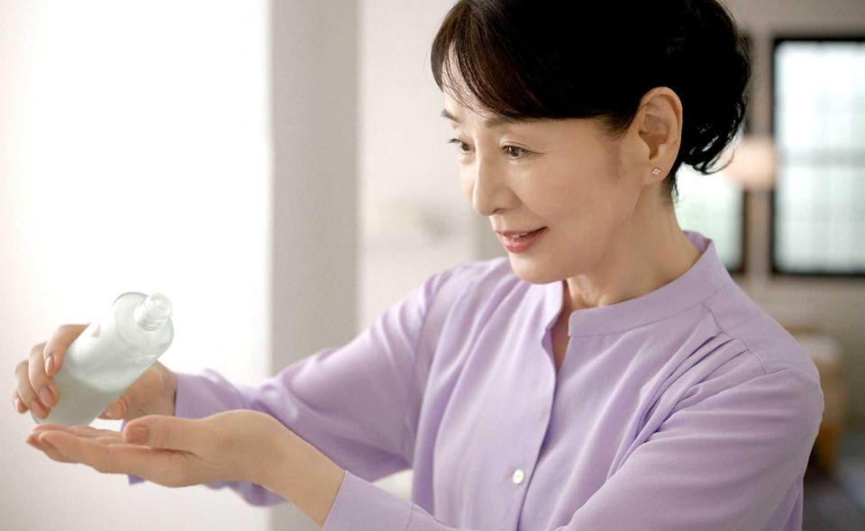 　新ＣＭに出演する吉永小百合