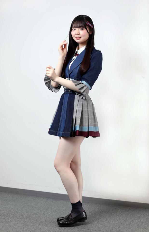 　ＡＫＢ４８・大賀彩姫（撮影・金田祐二）