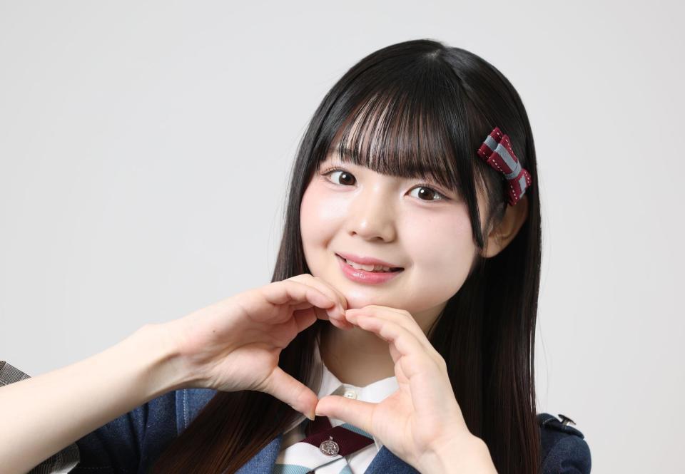 　ＡＫＢ４８・大賀彩姫（撮影・金田祐二）