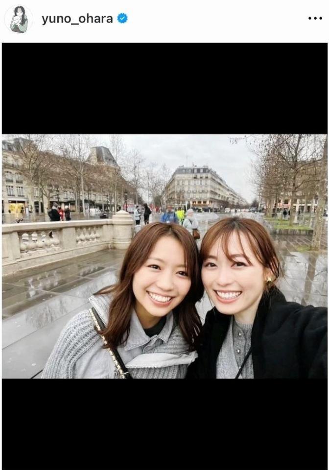 大原優乃のインスタグラム＠ｙｕｎｏ＿ｏｈａｒａから