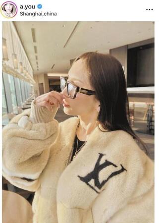 浜崎あゆみのインスタグラム＠ａ．ｙｏｕより