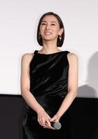 　舞台あいさつに登場した北川景子（撮影・佐々木彰尚）