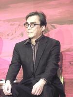 　品川プリンスホテルで行われた明治座「大地の子」製作発表会に参加した俳優の益岡徹