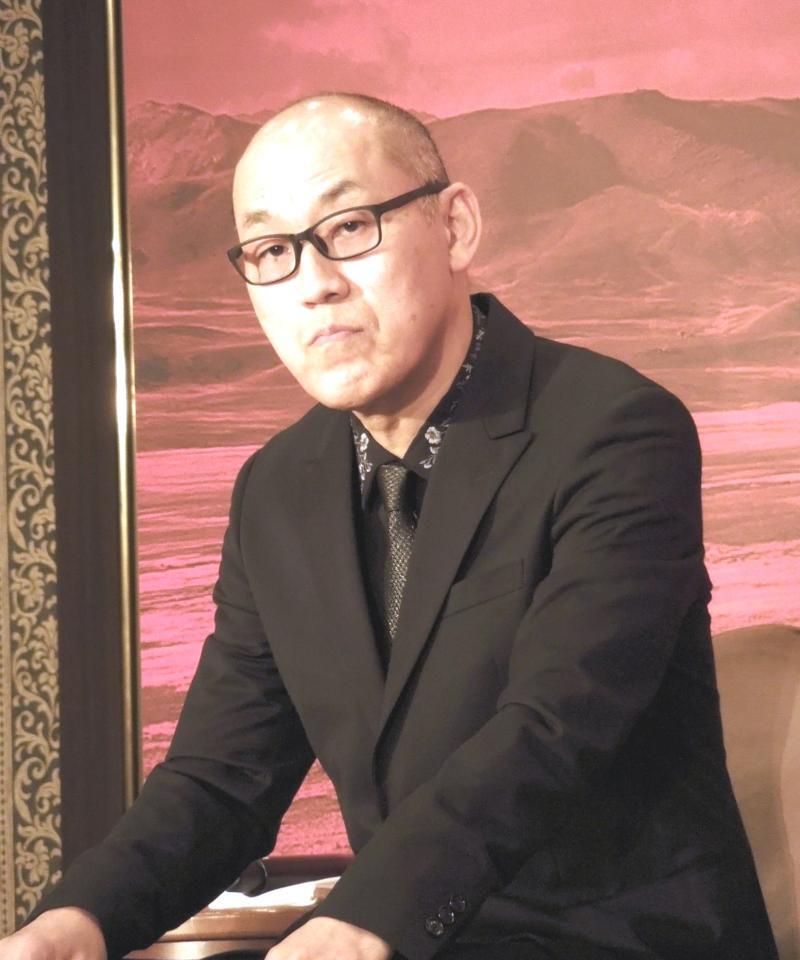 　品川プリンスホテルで行われた明治座「大地の子」製作発表会に参加した俳優の山西惇