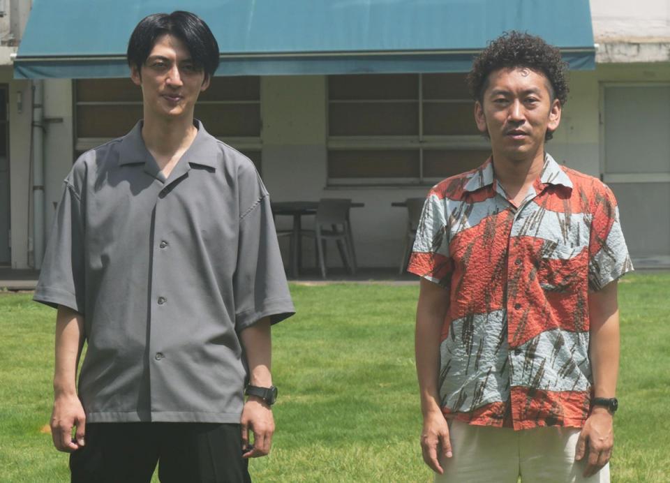 　ツートライブ・たかのり（左）と周平魂