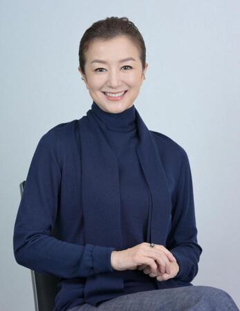 　映画「栄光のバックホーム」で横田慎太郎さんの母・まなみ役を演じた鈴木京香（撮影・伊藤笙子）