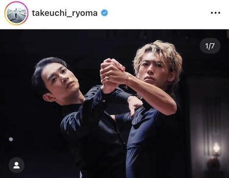 竹内涼真のインスタグラム＠ｔａｋｅｕｃｈｉ＿ｒｙｏｍａより