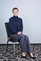 　映画「栄光のバックホーム」で横田慎太郎さんの母・まなみ役を演じた鈴木京香（撮影・伊藤笙子）