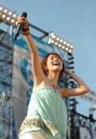 　熱唱する大塚愛（２００６年８月）