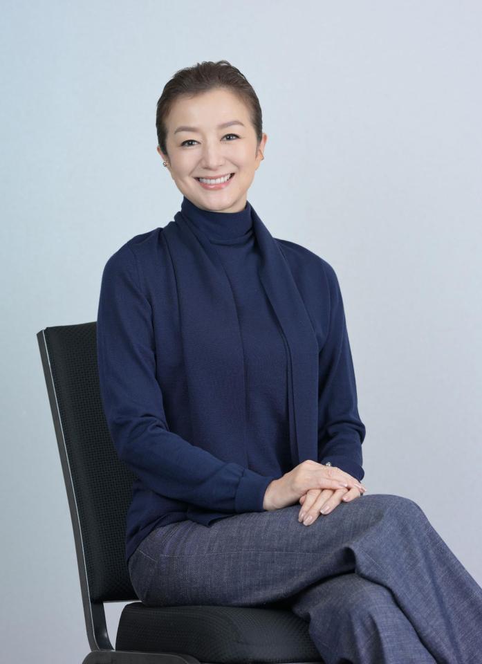 　映画「栄光のバックホーム」で横田慎太郎さんの母・まなみ役を演じた鈴木京香（撮影・伊藤笙子）