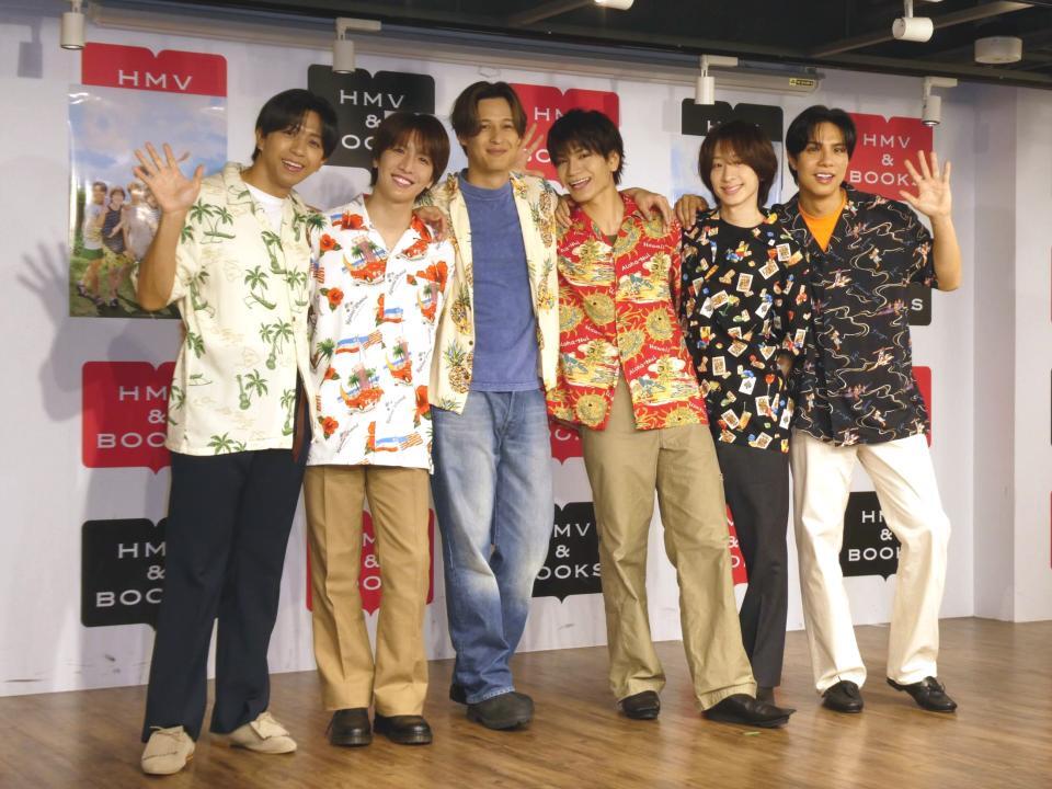 　（左から）橋爪健二、松岡卓弥、渡辺真、鈴木渉、小野寺翼、柳田優樹