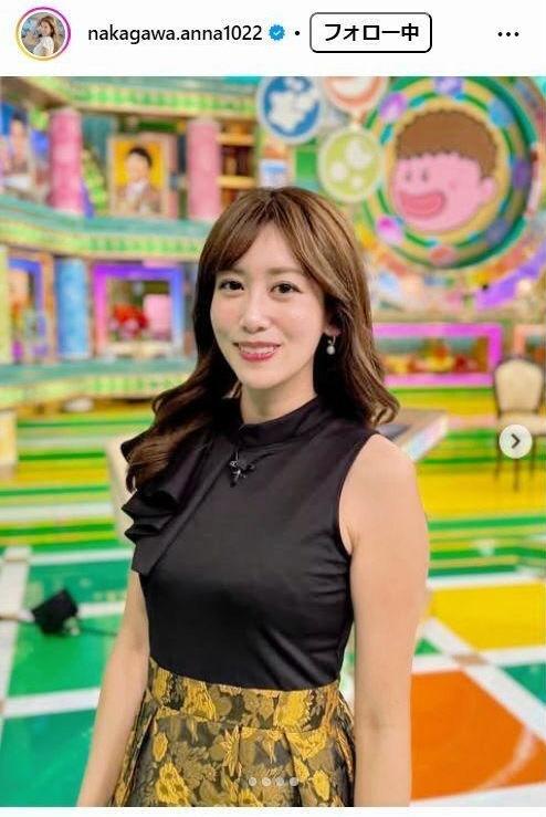 中川安奈のインスタグラム＠ｎａｋａｇａｗａ＿ａｎｎａ１０２２より