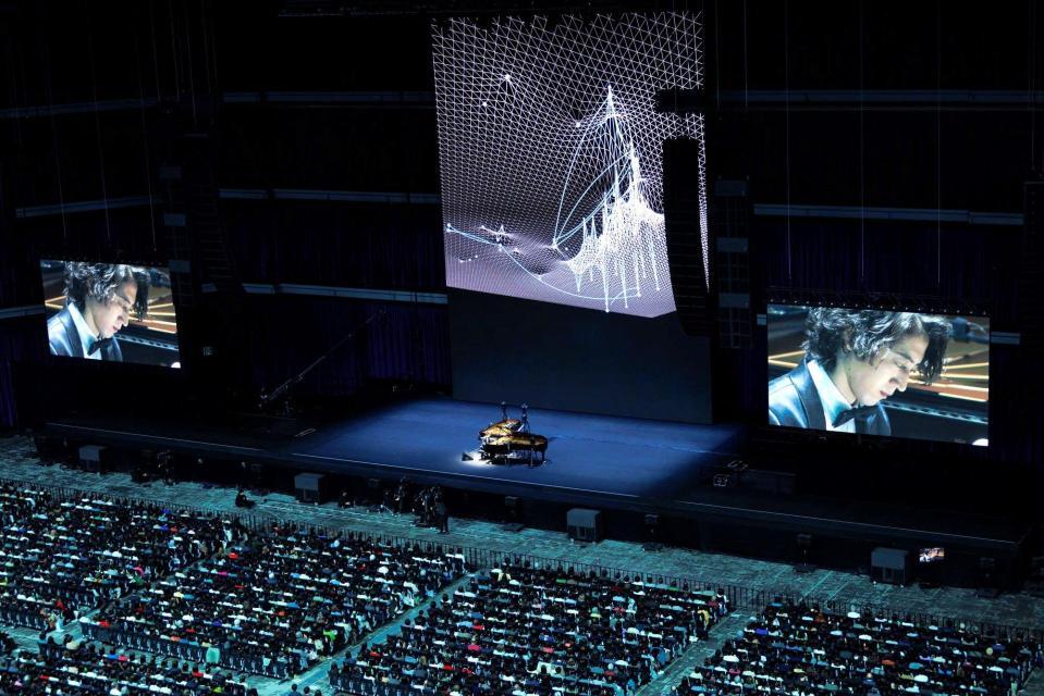 　角野隼斗のピアノリサイタルが開かれたＫアリーナ横浜