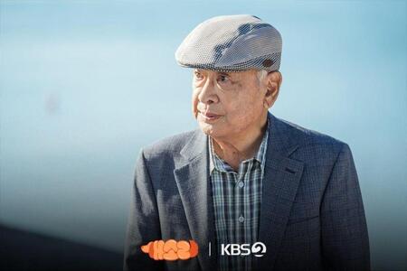 ＫＢＳ　韓国放送公式Ｘ＠ＭｙｌｏｖｅＫＢＳより　イ・スンジェさん最後のドラマ出演作「犬の声」場面カット