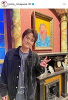 出演を報告する中山優馬のインスタグラム＠ｙｕｍａ＿ｎａｋａｙａｍａ．１１３より