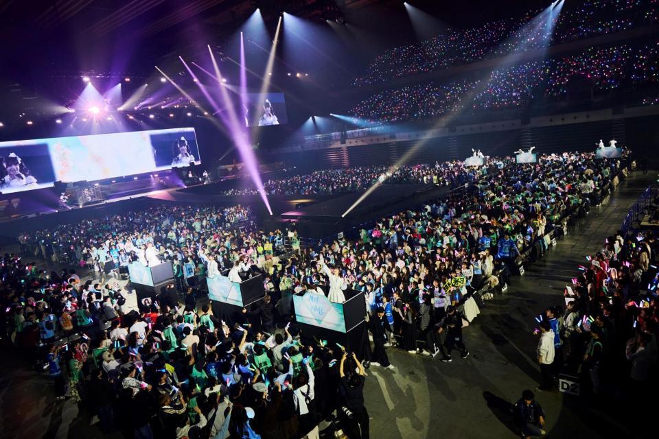 　≠ＭＥが東京・有明アリーナで「≠ＭＥ　特別公演　２０２５」を開催した　©ＹＯＡＮＩ