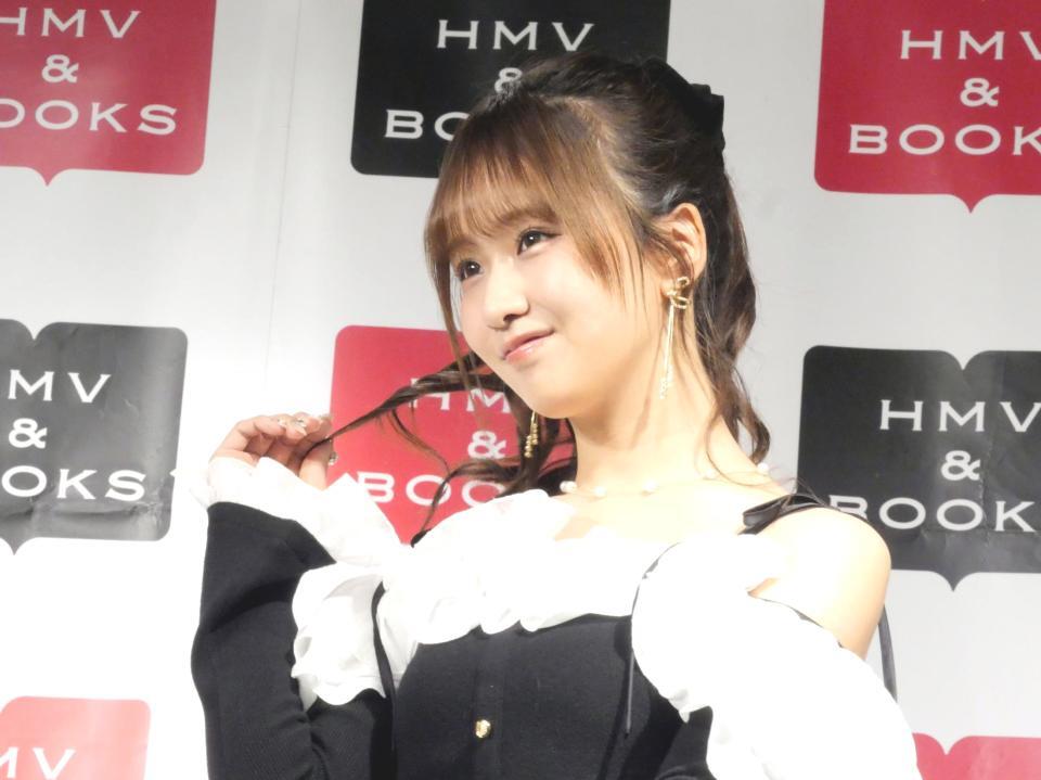 　イベントを開催した森脇梨々夏