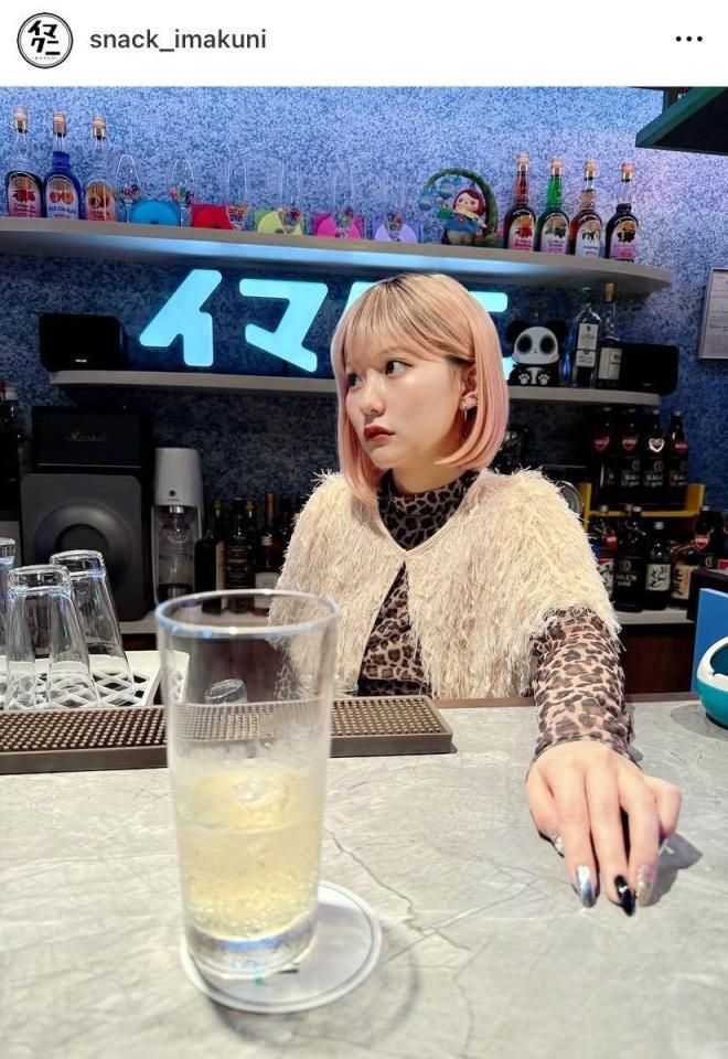 どこかに伏線か？「お姉ちゃん」が激写した写真。スナック　イマクニのインスタグラム＠ｓｎａｃｋ＿ｉｍａｋｕｎｉより