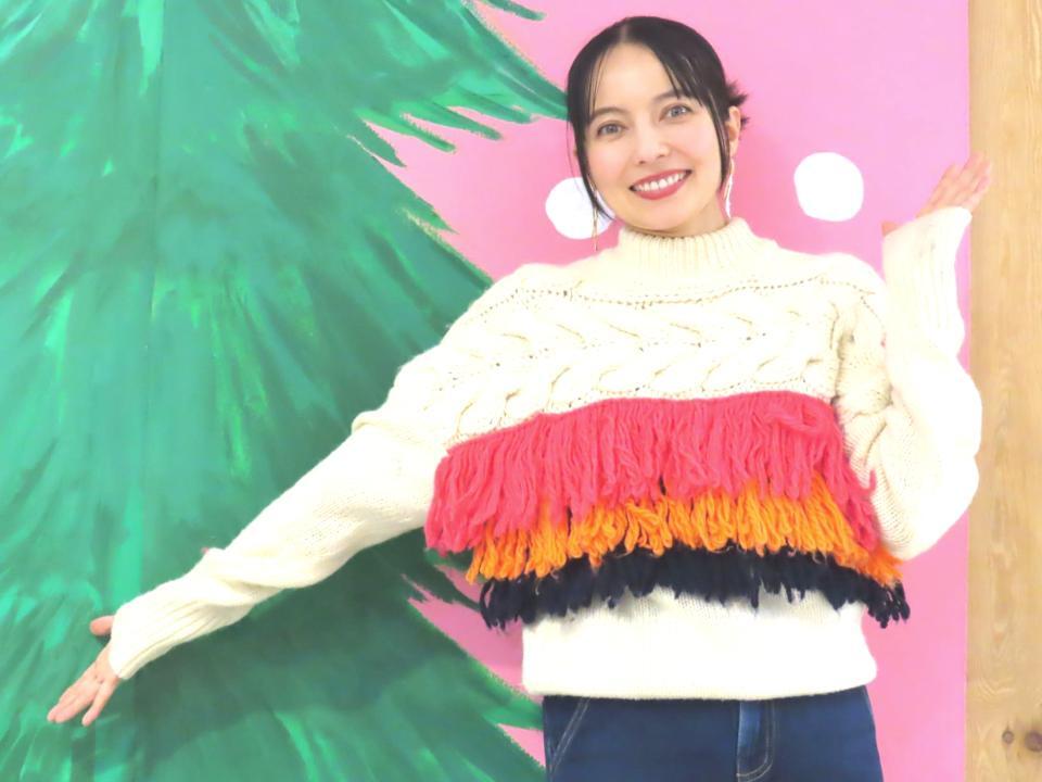 　５年ぶりの個展を開催するベッキー