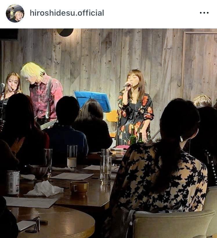 　ヒロシのインスタグラム＠ｈｉｒｏｓｈｉｄｅｓｕ．ｏｆｆｉｃｉａｌ（１１月３０日付）より