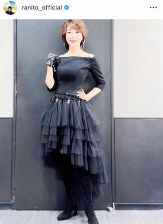 　伊藤蘭のインスタグラム＠ｒａｎｉｔｏ＿ｏｆｆｉｃｉａｌ（１１月２日付）より 