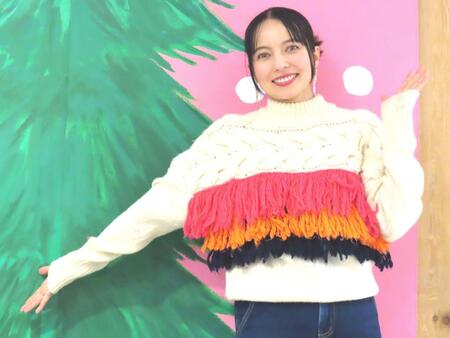 　５年ぶりの個展を開催するベッキー