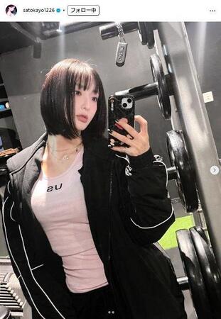 佐藤かよインスタグラム＠ｓａｔｏｋａｙｏ１２２６から