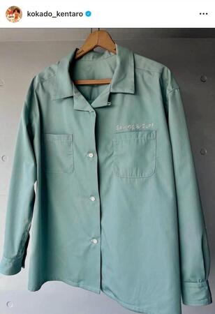 　もうプロじゃん！コカド制作のシャツ。コカドケンタロウのインスタグラム＠ｋｏｋａｄｏ＿ｋｅｎｔａｒｏより