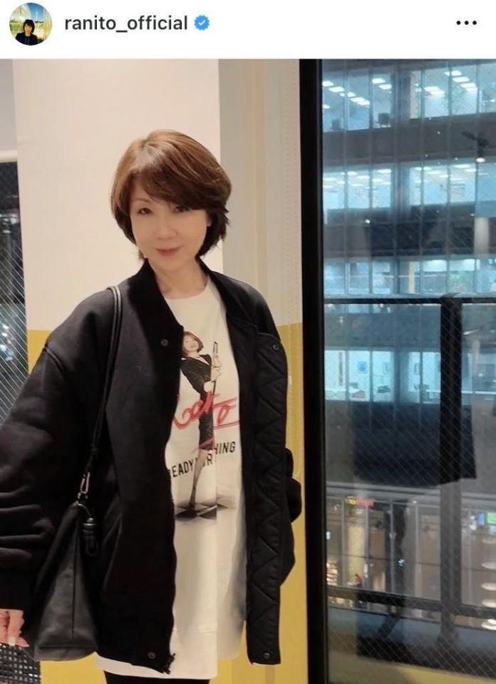 　伊藤蘭のインスタグラム＠ｒａｎｉｔｏ＿ｏｆｆｉｃｉａｌより 