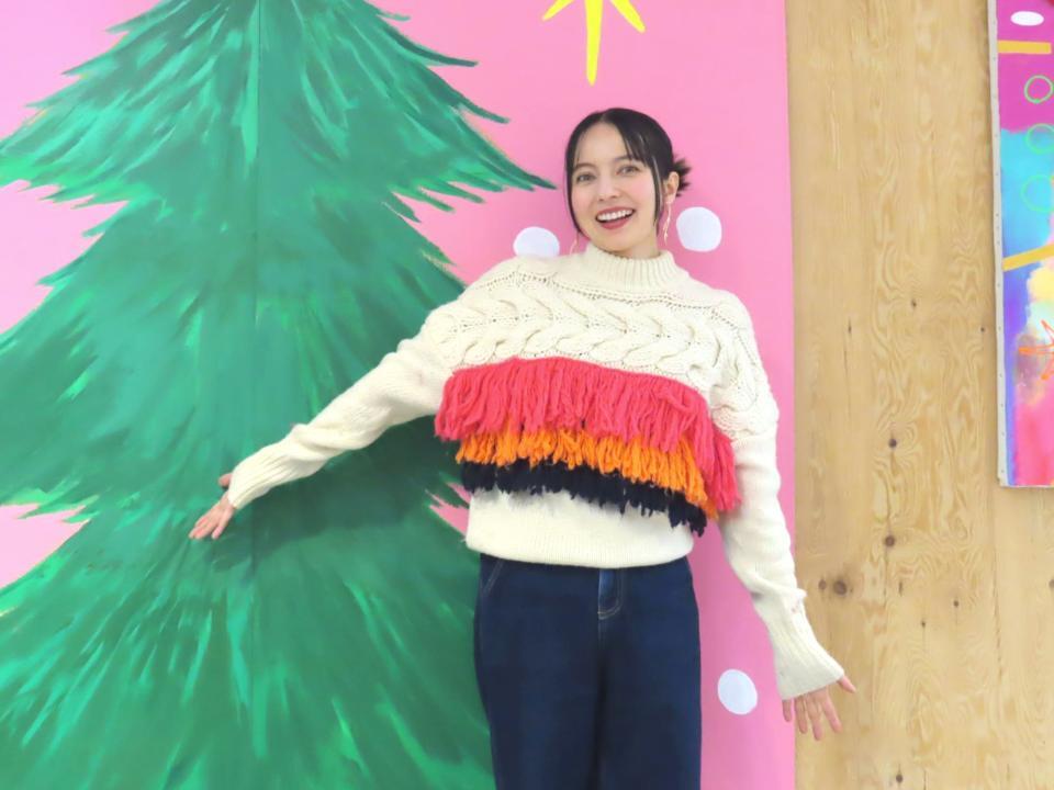 　５年ぶりの個展を開催するベッキー