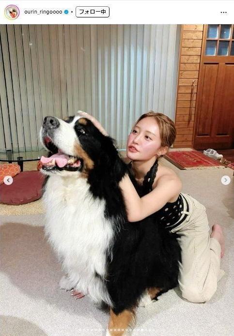 王林インスタグラム＠ｏｕｒｉｎ＿ｒｉｎｇｏｏｏｏから