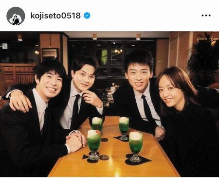 　瀬戸康史のインスタグラム＠ｋｏｊｉｓｅｔｏ０５１８から