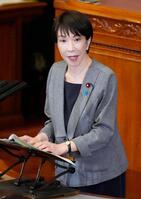 　参院本会議で答弁する高市首相＝３日午後