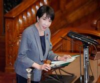 　参院本会議で答弁する高市首相＝３日午後