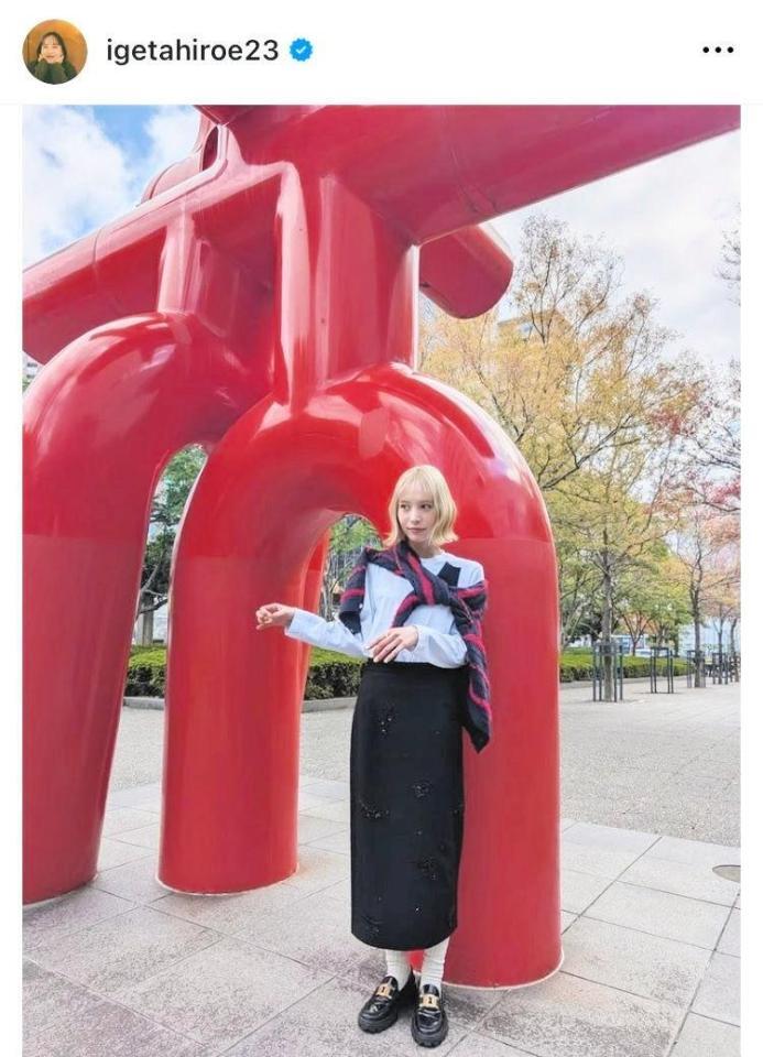 　井桁弘恵のインスタグラム＠ｉｇｅｔａｈｉｒｏｅ２３から