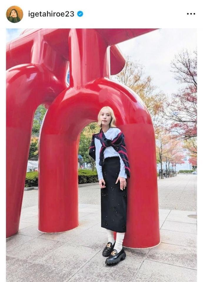 　井桁弘恵のインスタグラム＠ｉｇｅｔａｈｉｒｏｅ２３から