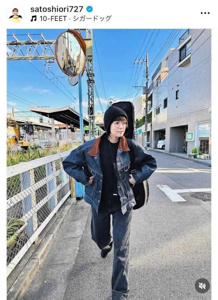 　佐藤栞里のインスタグラム＠ｓａｔｏｓｈｉｏｒｉ７２７から