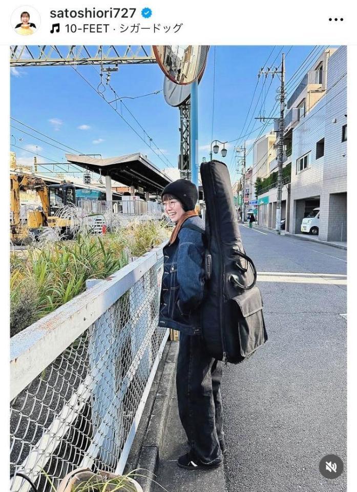 　佐藤栞里のインスタグラム＠ｓａｔｏｓｈｉｏｒｉ７２７から