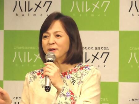 　「２０２５－２０２６ハルメク　シニアトレンド」発表会に出席したいとうまい子