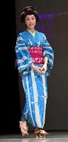 　坂本龍馬の妻・お竜を演じる熊切あさ美（撮影・佐藤厚）