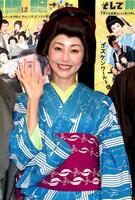 　坂本龍馬の妻・お竜を演じる熊切あさ美（撮影・佐藤厚）